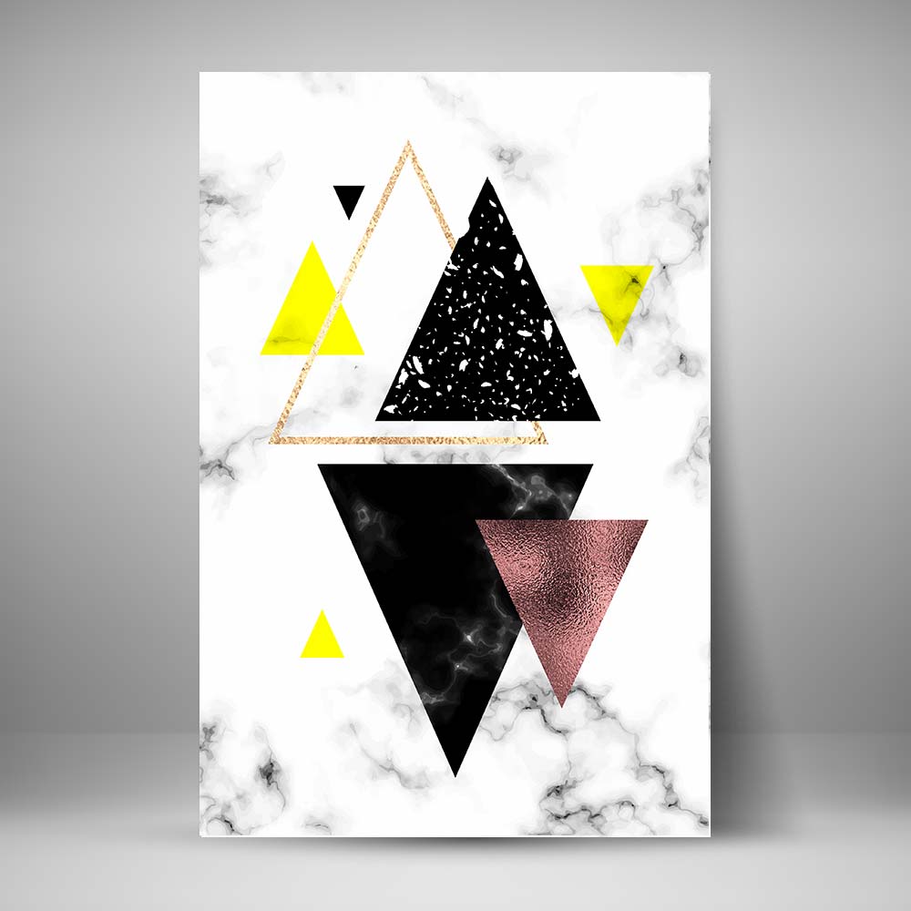 Abstracto Amarillo y Negro - Imagen 3