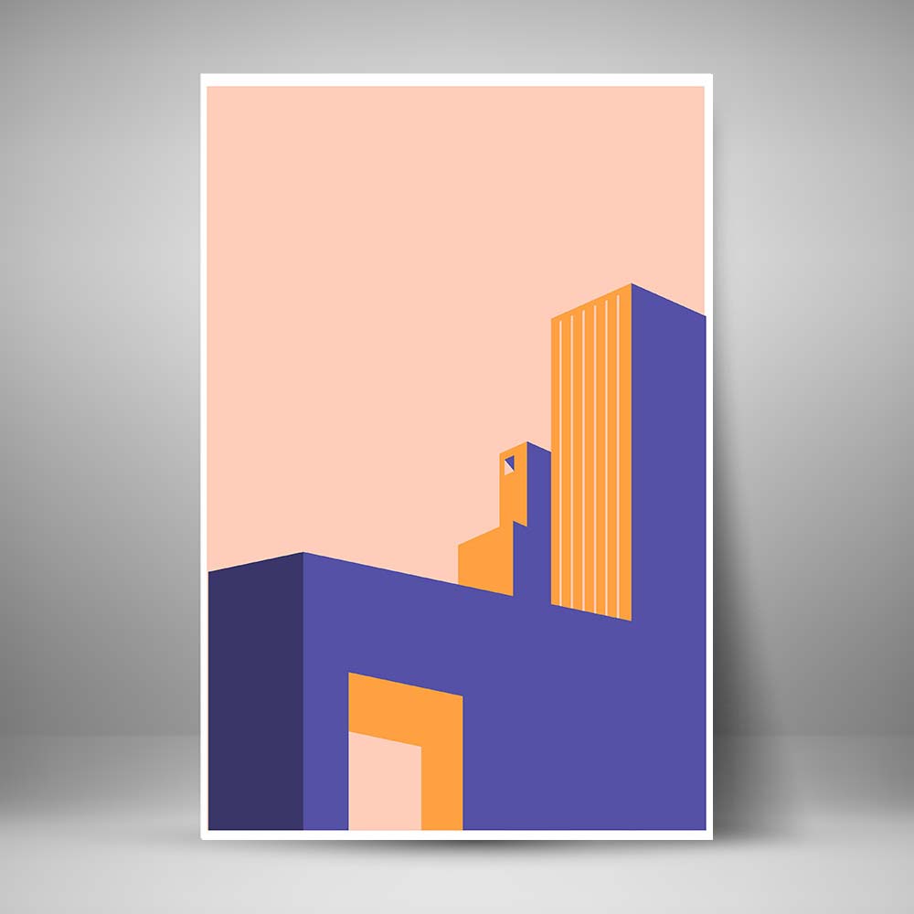 Abstracto Ocaso Urbano - Imagen 3