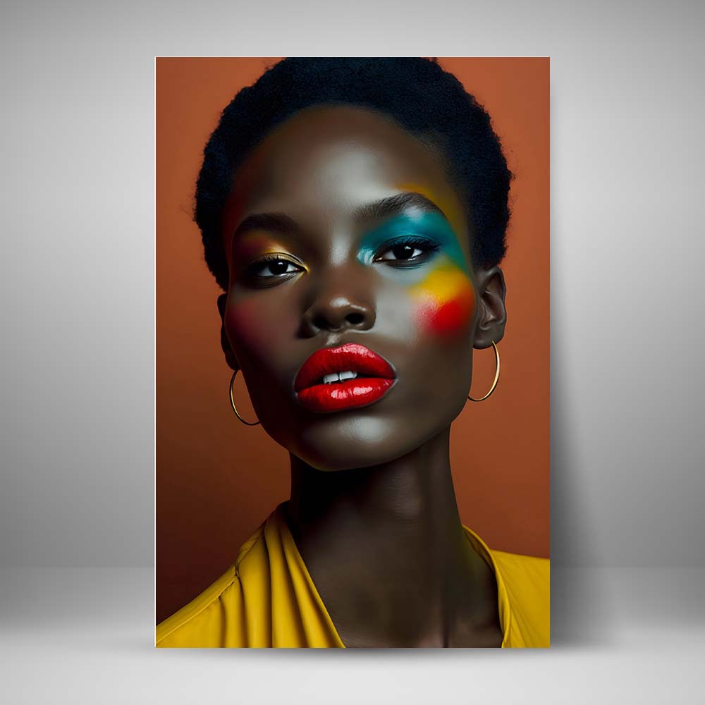 Afro - P?mulos rojos