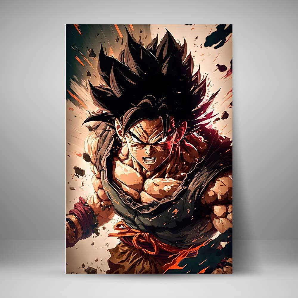 Anime Goku en Batalla