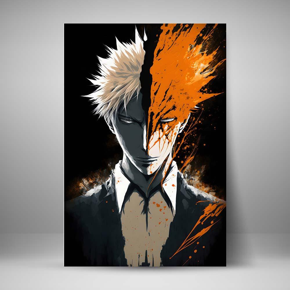 Anime Guerrero Naranja