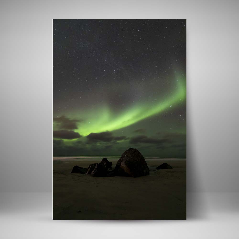 Aurora boreal verde 2