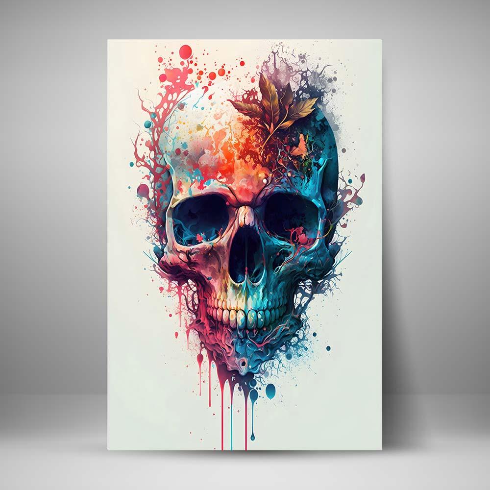 Calavera Colorida