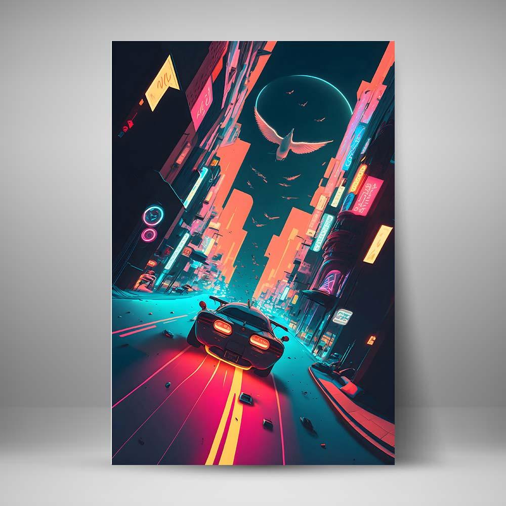 Cyberpunk - Calles neon