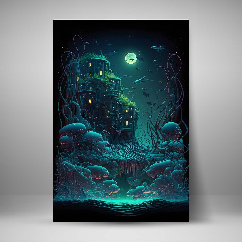 Cyberpunk - Cultivos azules