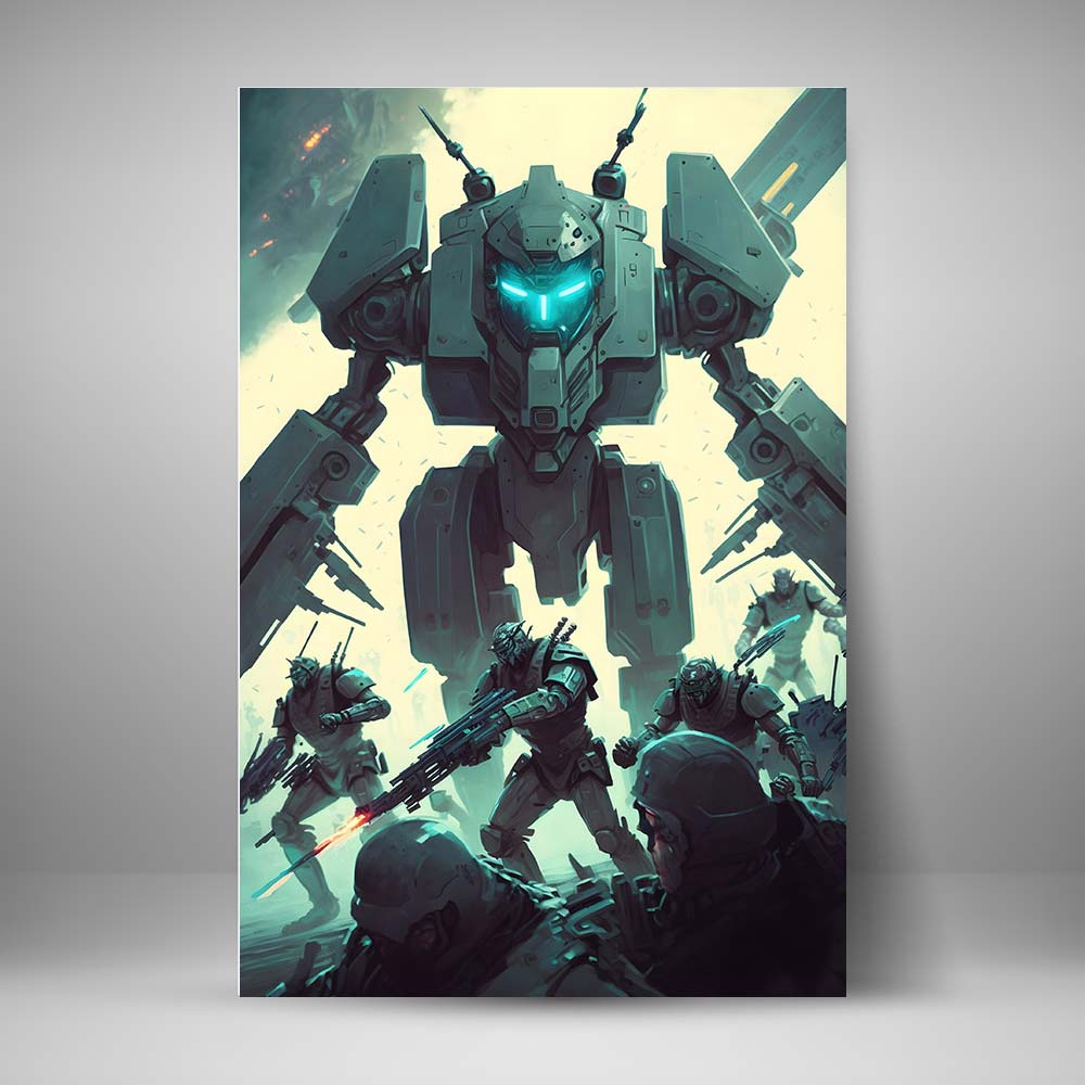 Cyberpunk - Guerra con mechas