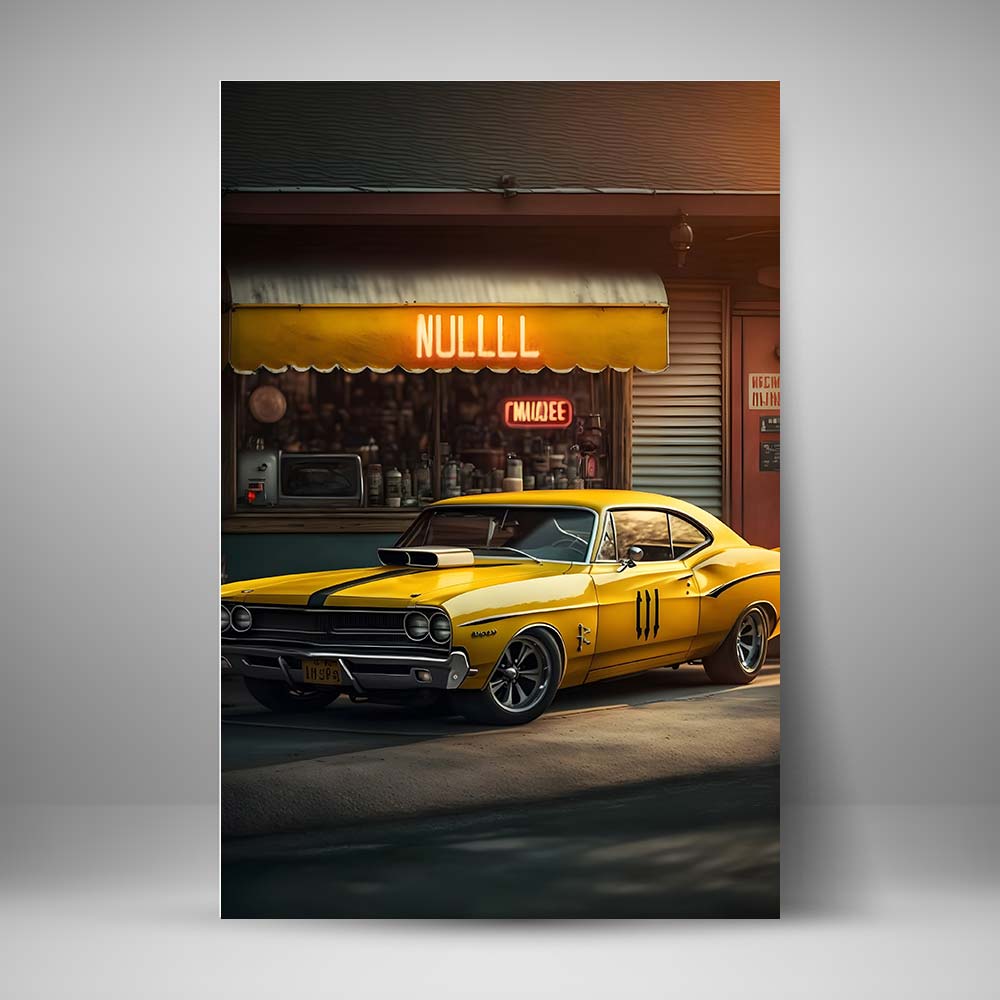 Dodge Charger Clasico amarillo