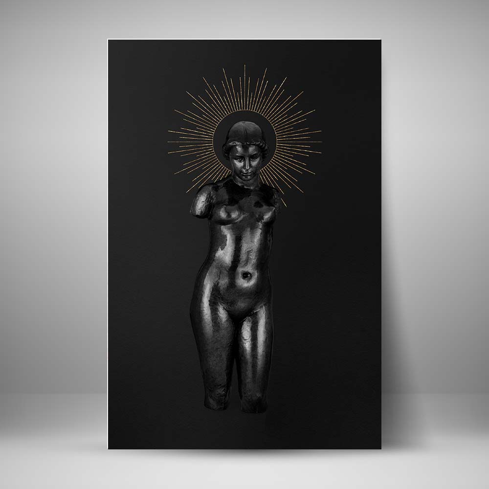 Esculturas Hipster - Maddona en corona