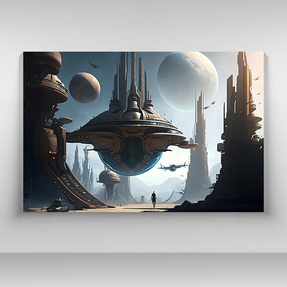 Espacio y Astronautas - Ciudad Extraterrestre