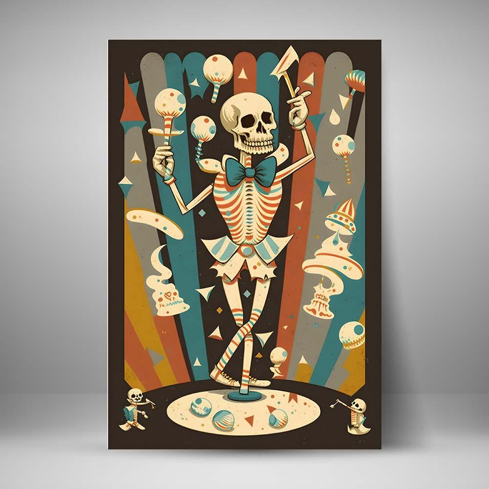 Esqueleto danzando