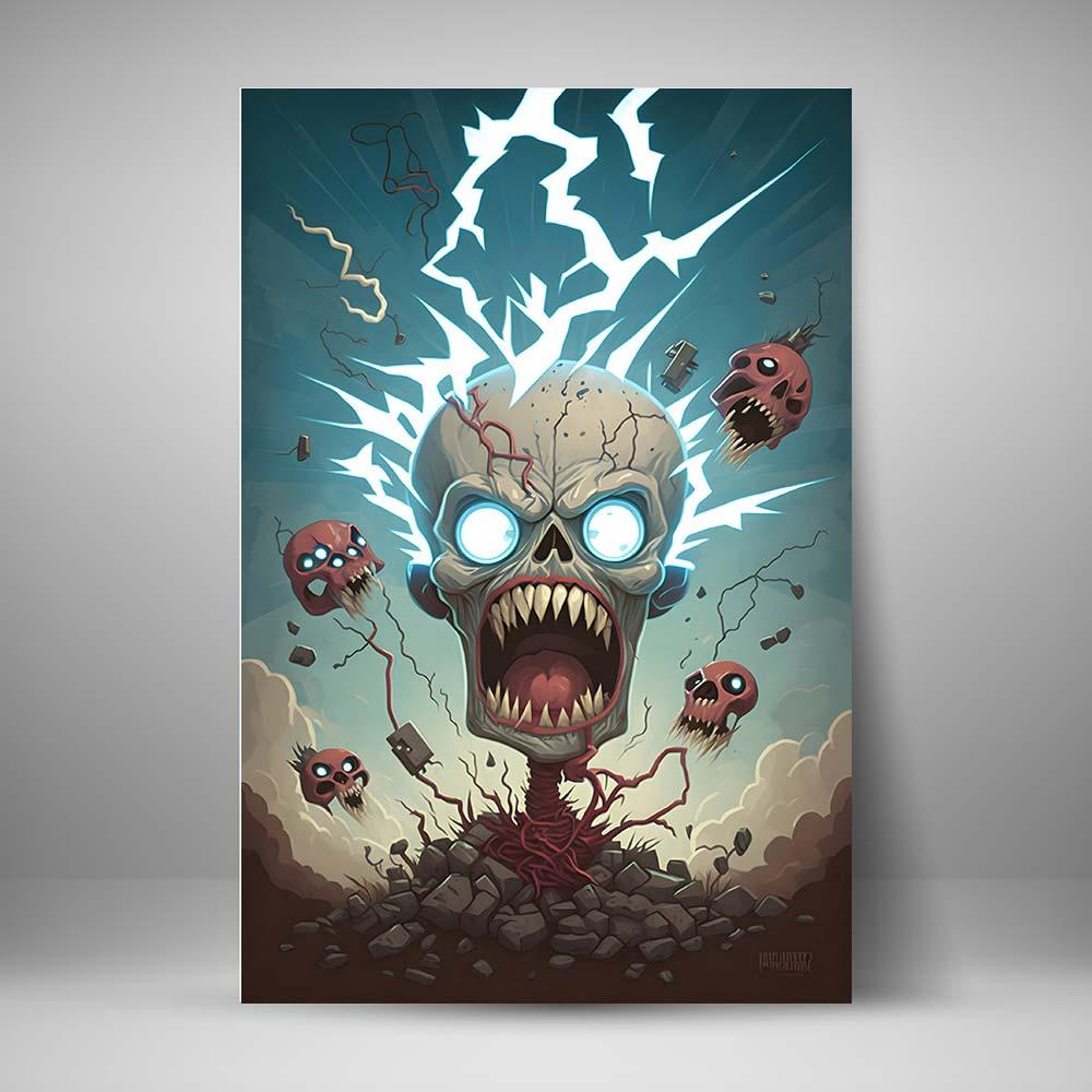 Esqueleto electrificante
