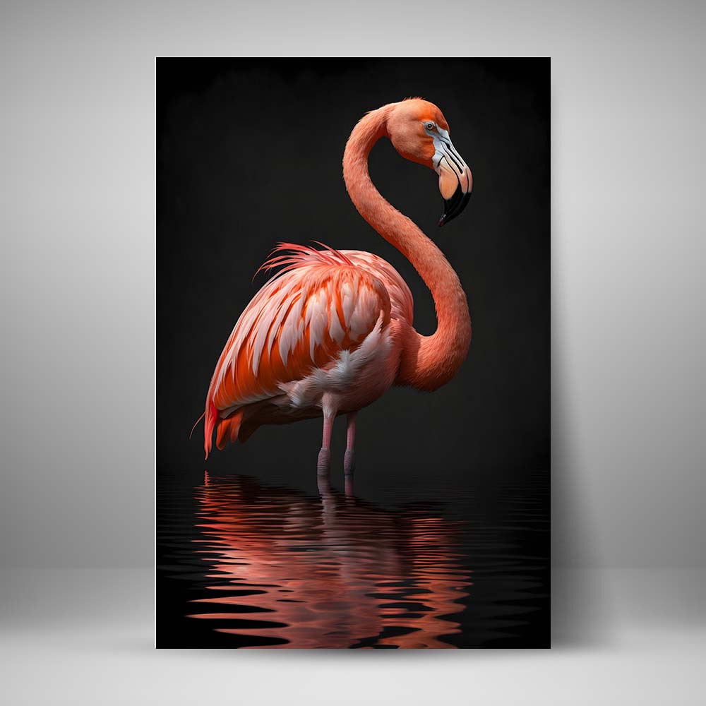 Flamingo en el Lago