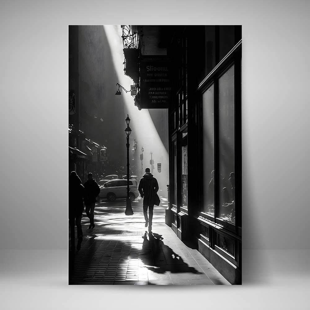 Fotografia Digital - Caminando en la acera