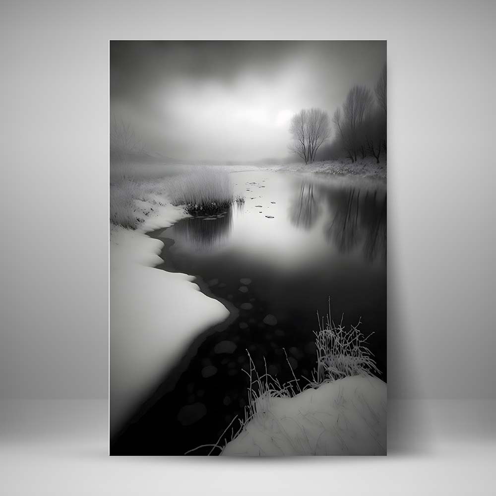 Fotografia Digital - Lago nevado