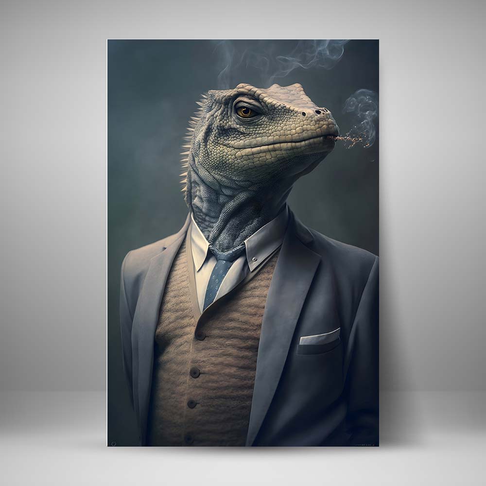Iguana Antropomorfa