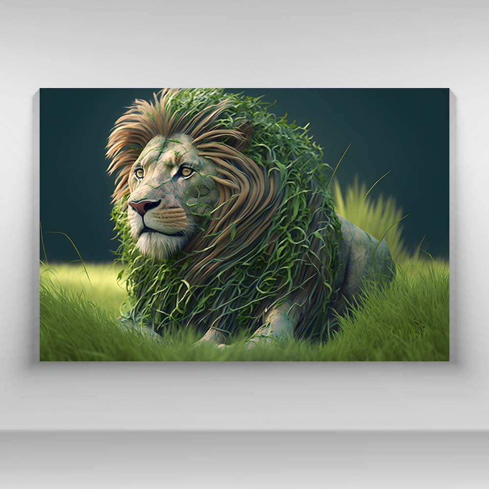 Leon de plantas