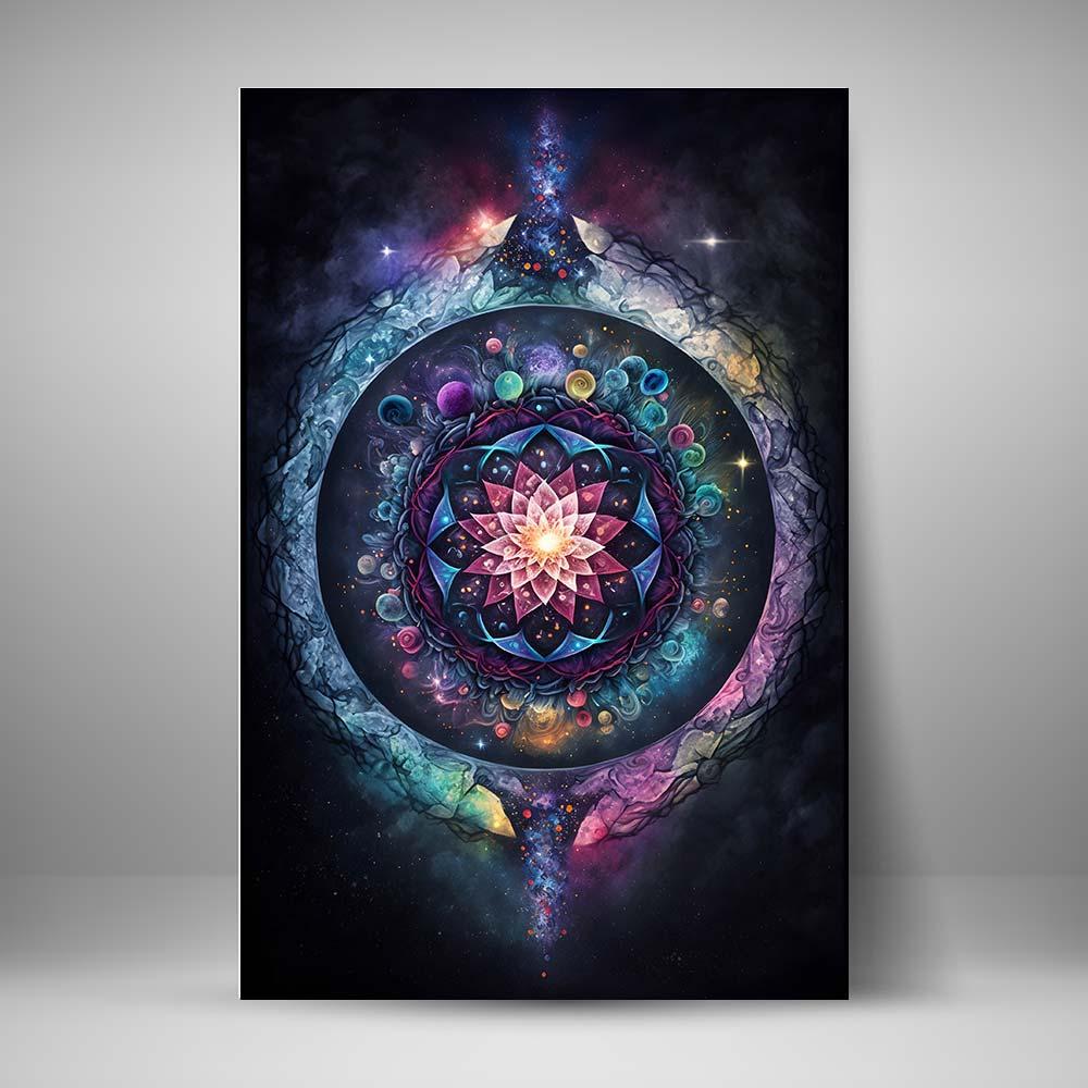 Mandala - Flor de loto cosmica