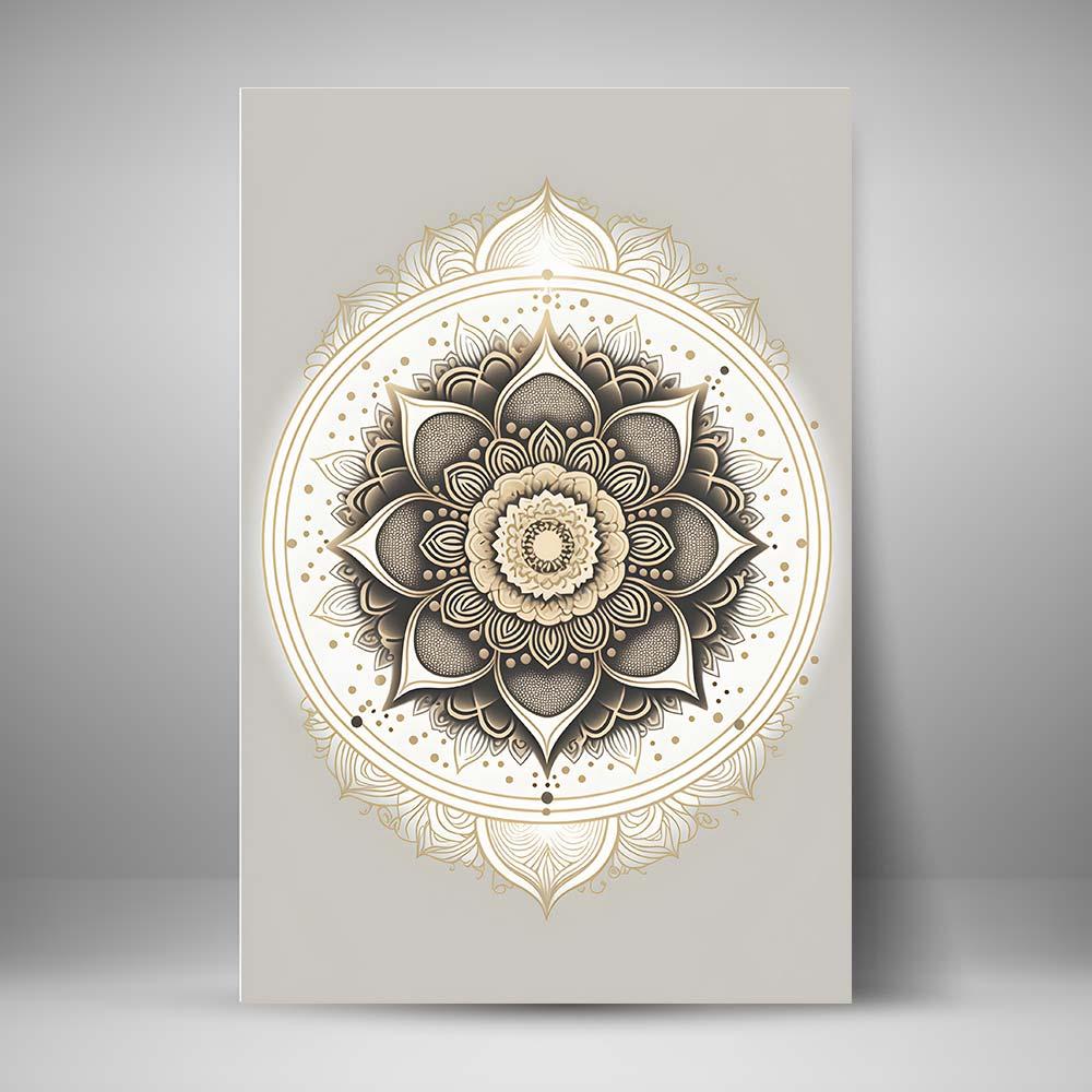 Mandala - Tejido blanco