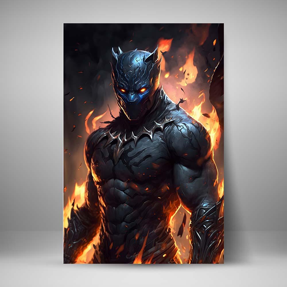 Marvel - Fire Black Panther