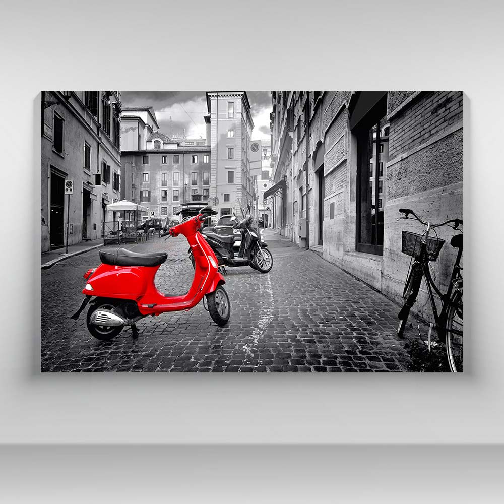 Motocicleta en Italia