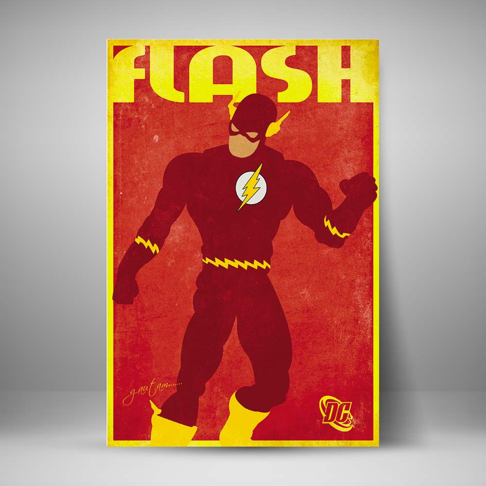 Poster Minimalista Flash 2