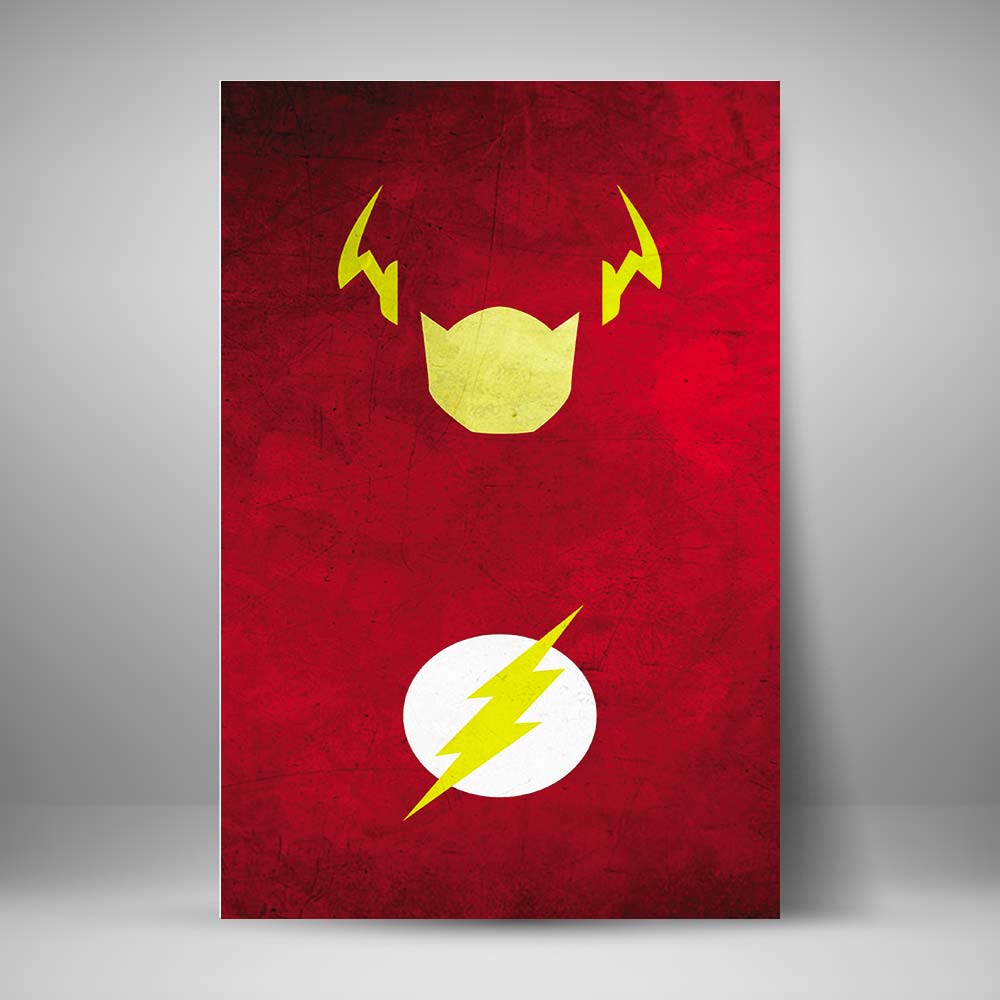 Poster Minimalista Flash 3