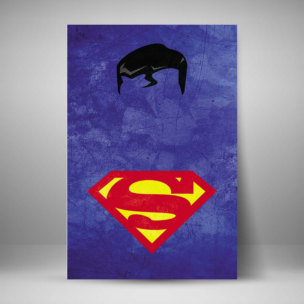 Poster Minimalista Superman