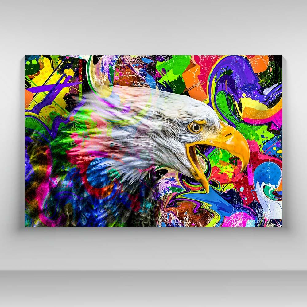 Street Art Aguila al acecho