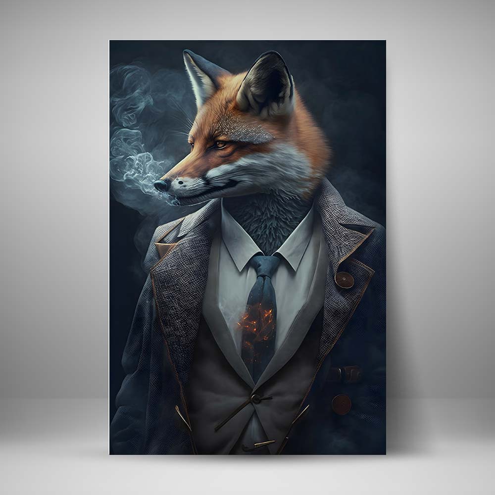 Zorro Ejecutivo Antropomorfo