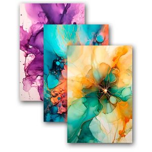 Arte abstracto al alcohol 05