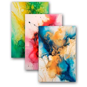 Arte abstracto al alcohol 08